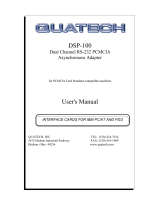 Quatech DSP-100 User manual
