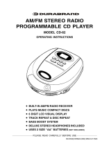 Durabrand CD-62 Operating Instructions Manual