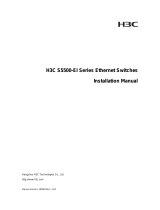 H3C S5500-52 C-EI Installation guide