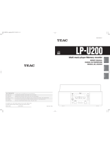 TEAC LP-U200 Owner's manual