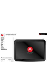 Motorola Xoom User manual