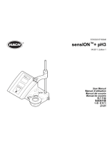 Hach sensION+ pH3 User manual