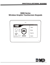 DMP Electronics 9800 Series Installation guide