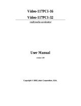 Jaton Video-117PCI-16 User manual