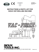 Sioux Tools VAC-FORCE 1557 User manual