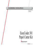Intermec EasyCoder 301 Accessory Installation Manual