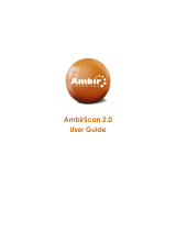 Ambir Ambirscan 2.0 User manual