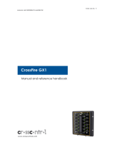 Crossfire GX1 User Manual And Reference Manual