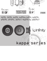 Infinity Kappa Series 32.9cf User manual