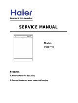 Haier DW12-PFE1 S User manual