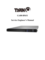 Tyan GA88-B5631 Service Engineer's Manual