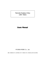 Bontec HM-T003 User manual