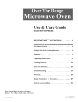 Maytag MMV5207BAQ - 2.0 cu. Ft. Microwave User manual