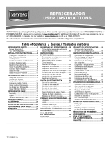 Maytag MSB26C6MDH00 User Instructions