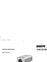 Sanyo VCB-3574IR User manual