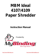 MBM 4109 User manual