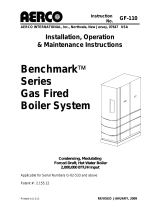 Aerco GF-110 Benchmark Series Installation, Operation & Maintenance Instructions Manual