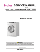 Haier HWD 1500 User manual