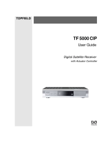 Topfield TF 5000 CIP User manual