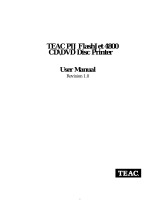 TEAC PIJ FlashJet 4800 User manual