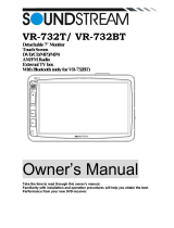 Soundstream VR-732B Owner's manual