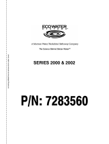 EcoWater 7283560 Owner's manual