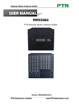 PTN MMX6464 User manual