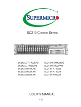 Supermicro SC213A-R740WB User manual
