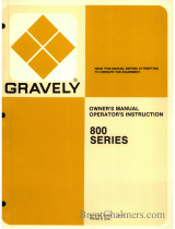 Gravely 816T Owner's manual