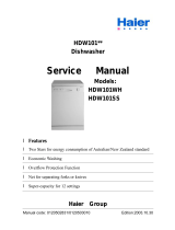 Haier HDW101 Series User manual