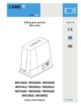 CAME BKV25AGE Installation guide