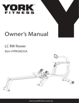York Fitness LC RW Rower Owner's manual
