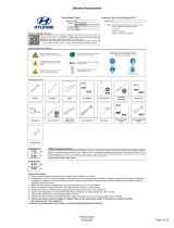 Hyundai L0F62 AU600 Quick Reference Manual