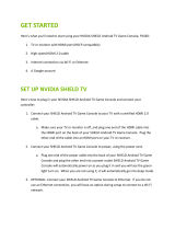 Nvidia SHIELD P3430 User manual