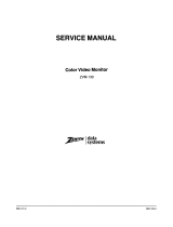 Zenith ZVM-130 User manual