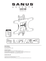Sanus SAN18B Instructions Manual
