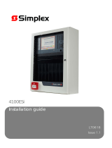 Simplex 4100ESi Installation guide