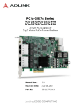 ADLINK Technology PCIe-GIE72 PRO User manual