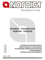 La Nordica Ceramic glass top kit for the Vicenza Evo kitchen Owner's manual