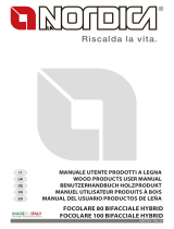 La Nordica Focolare 80 Bifacciale Hybrid Owner's manual
