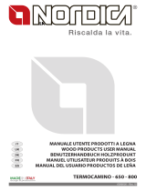 La Nordica TermoCamino 800 - Prismatico Owner's manual