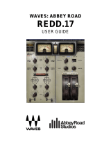 Waves Abbey Road REDD Consoles Owner's manual