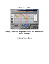 Waves Plug-in for Vocals and Monophonic User manual
