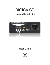 Waves DiGiCo SD SoundGrid I/O User guide