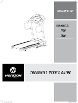 Horizon Fitness T700 User guide