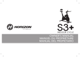 Horizon Fitness S3+ Owner's manual