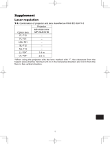 Maxell MPWU8101W User guide