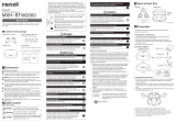 Maxell MXH-BTW2000 User manual