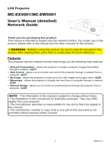 Maxell MCEX5001 Network Guide