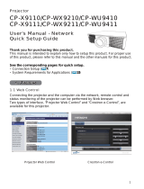Hitachi CPWX9211 Network Guide